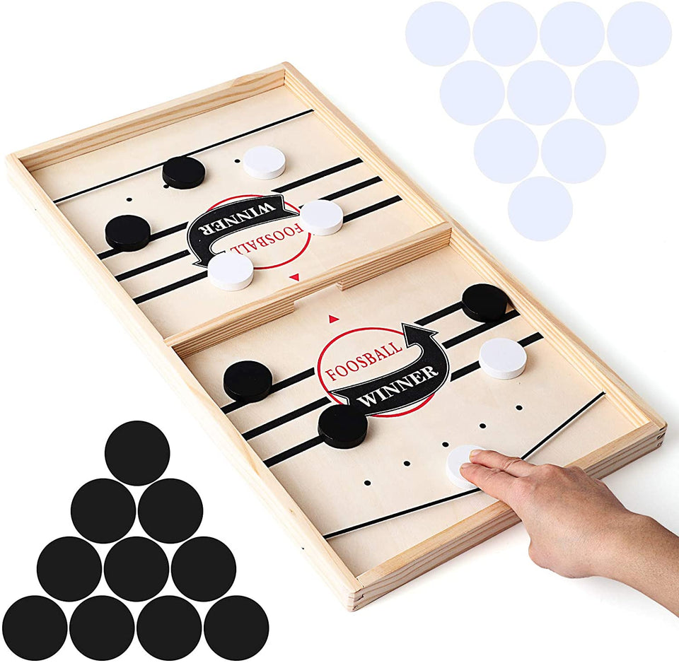 Fast Sling Puck Board Game – Safe for Kids