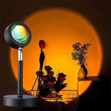 Sunset Lamp Rainbow Projection Lamp USB Charging LED Lighting Sun