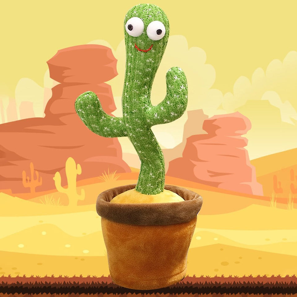 Dancing Cactus Toy with Recording Rechargeable – Reliable Performance