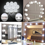 LED Mirror Lights Make Up Vanity Mirror Light with 10 Light for