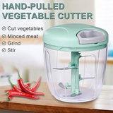 900ml Pull-String Kitchen Chopper Manual Food Prep Tool