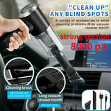 3-in-1 Cordless Handheld Vacuum Cleaner Portable Cleaning Tool