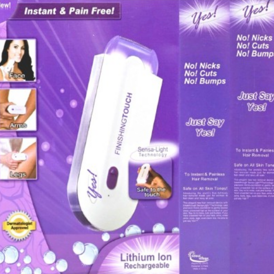 2-in-1 Personal Hair Removal Device Compact Grooming Tool