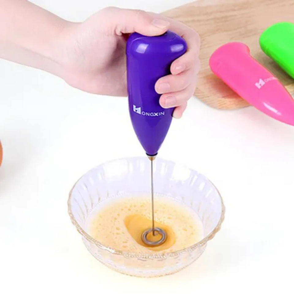 Handheld Electric Mixer & Coffee Frother Compact Kitchen Tool