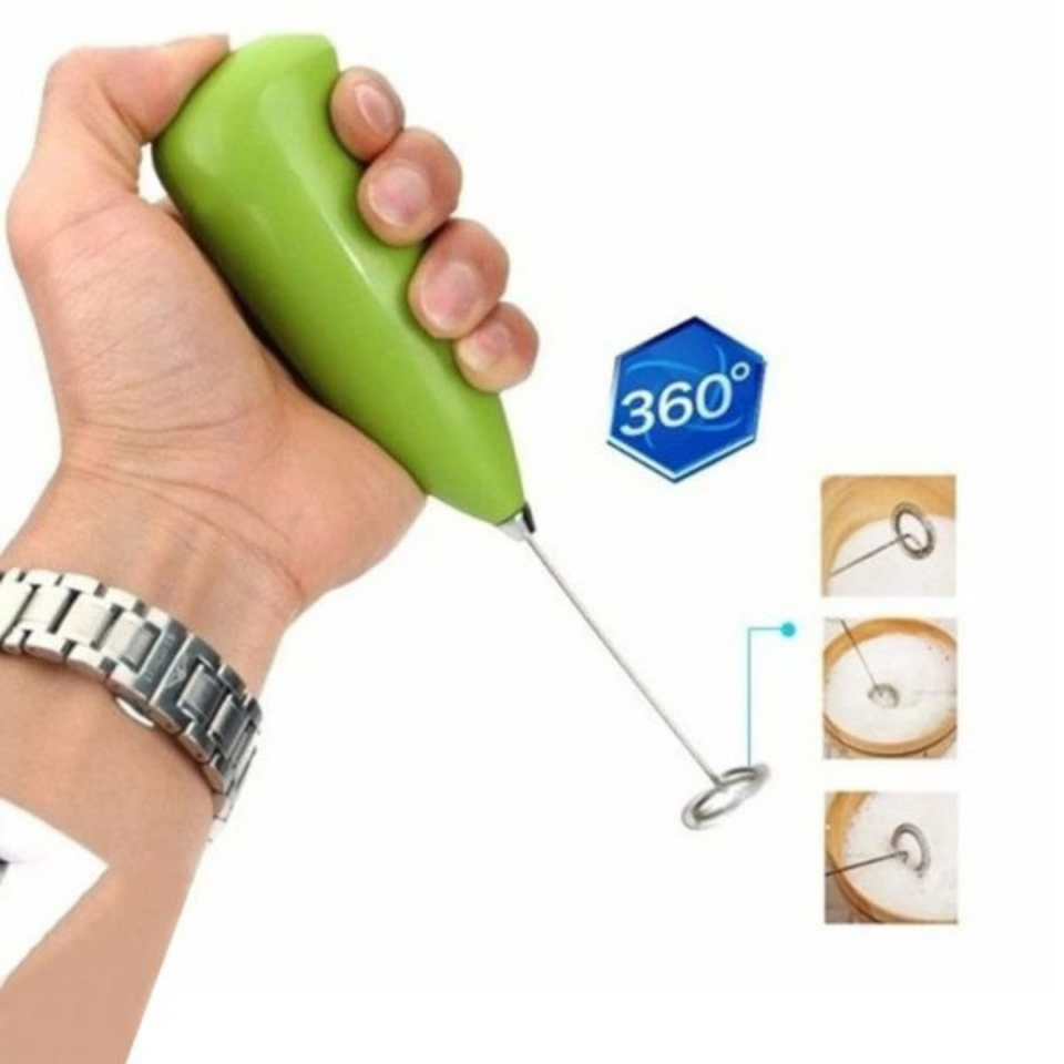 Handheld Electric Mixer & Coffee Frother Compact Kitchen Tool