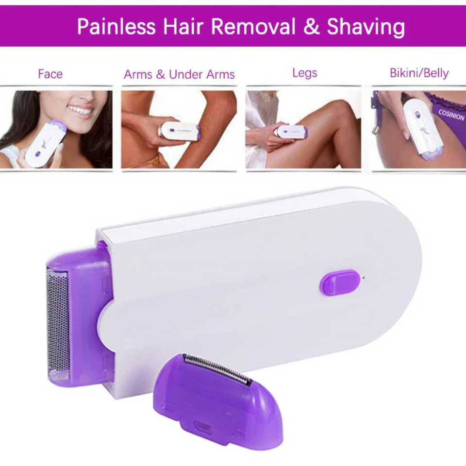 2-in-1 Personal Hair Removal Device Compact Grooming Tool
