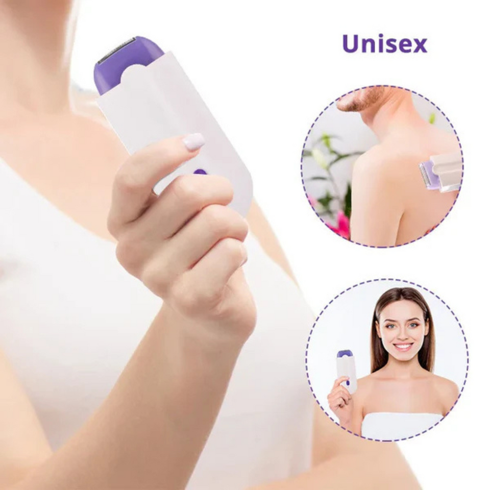 2-in-1 Personal Hair Removal Device Compact Grooming Tool