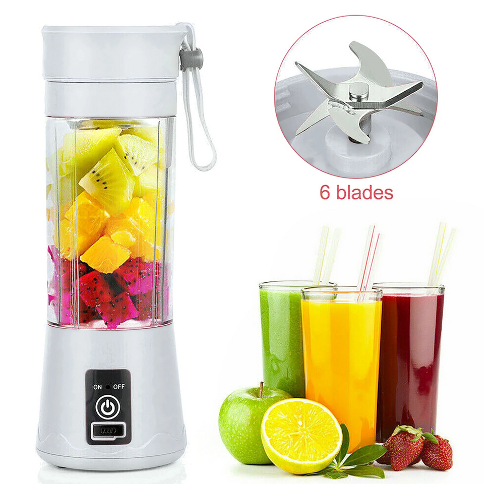 Mini Portable Blender Rechargeable Personal Drink Maker