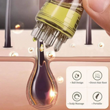 Hair Oil Applicator & Scalp Massage Comb Easy Hair-Care Tool