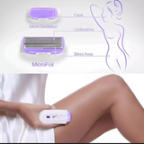 2-in-1 Personal Hair Removal Device Compact Grooming Tool