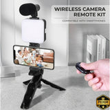 Vlog Pro Smartphone Kit Compact Mobile Video Recording Set