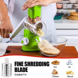 3-in-1 Rotary Vegetable Cutter, Slicer & Grater – Everyday Kitchen Use