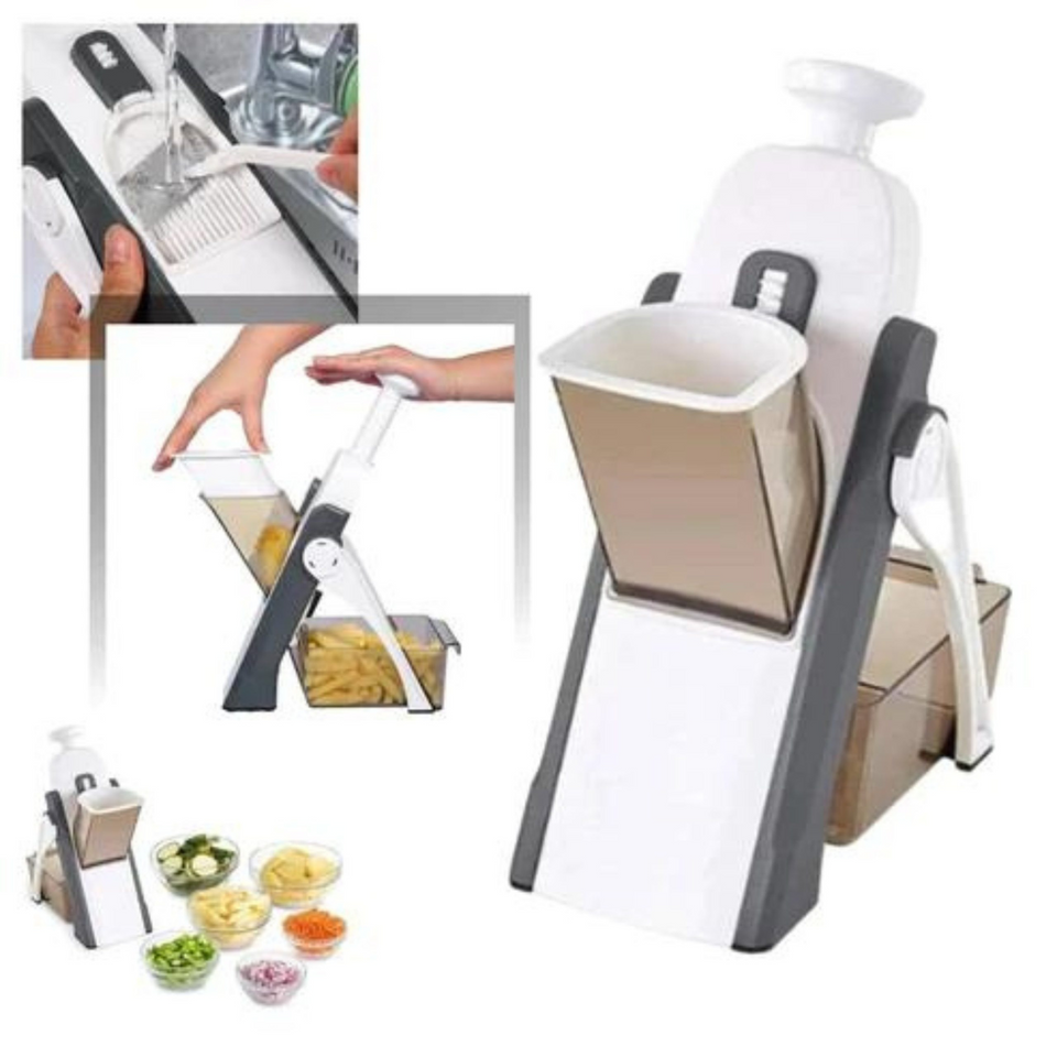 4-in-1 Adjustable Vegetable Slicer & Shredder – Everyday Kitchen Use