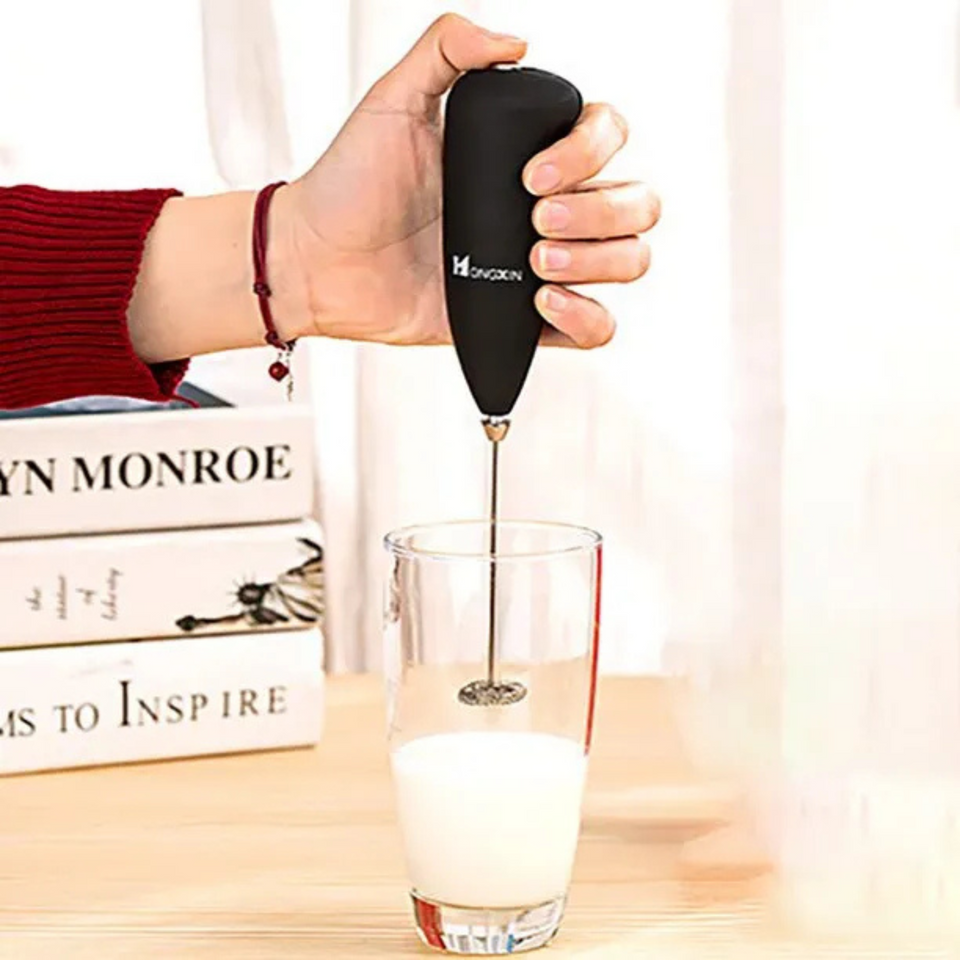 Handheld Electric Mixer & Coffee Frother Compact Kitchen Tool