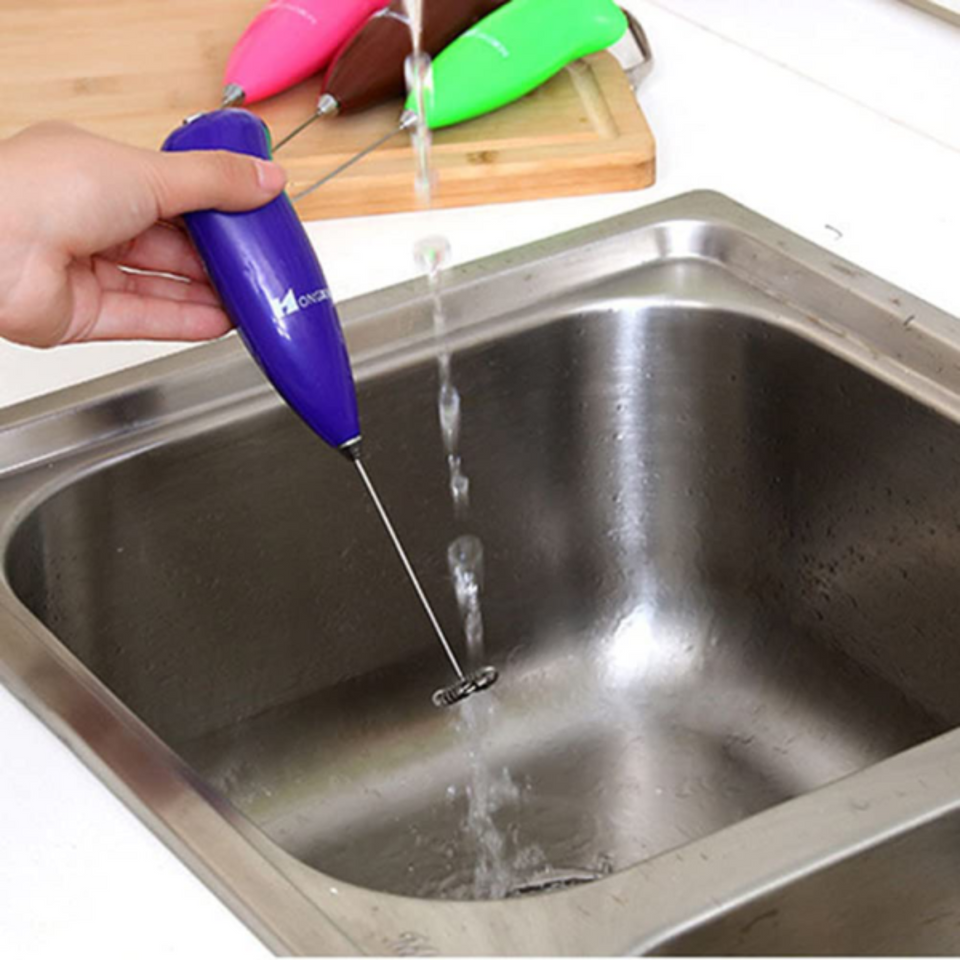 Handheld Electric Mixer & Coffee Frother Compact Kitchen Tool