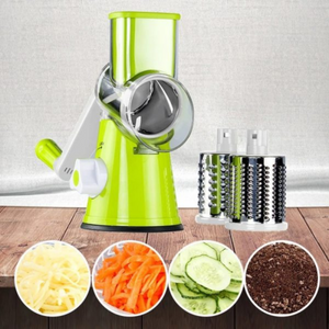 3-in-1 Rotary Vegetable Cutter, Slicer & Grater – Everyday Kitchen Use