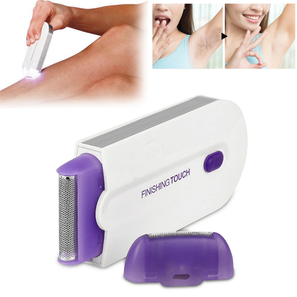 2-in-1 Personal Hair Removal Device Compact Grooming Tool