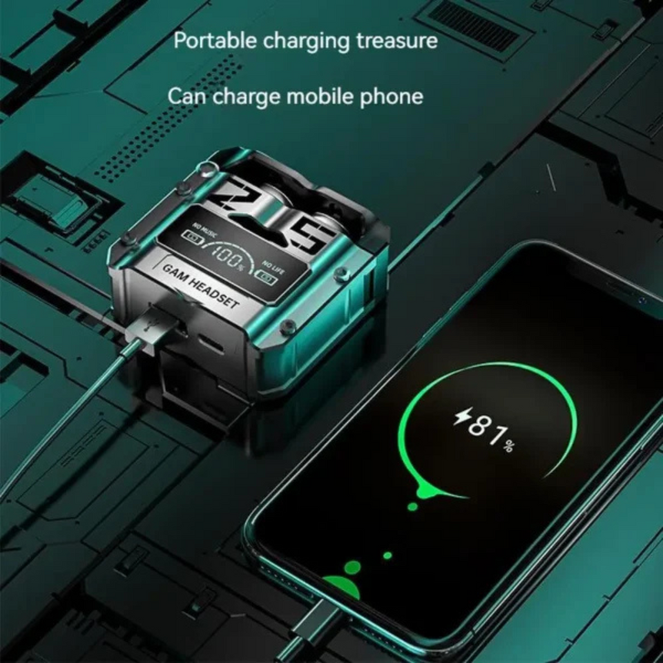M25 Wireless Bluetooth Earbuds Touch Controls – Reliable Performance