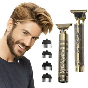 Vintage T9 Rechargeable Hair Trimmer Shaving Machine Professional
