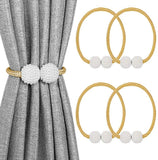 Magnetic Curtain Tiebacks for Window Decoration – Smart Home Organizer