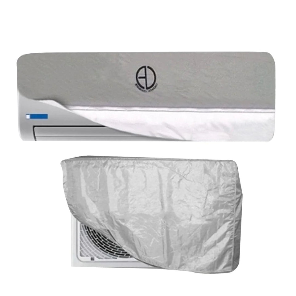 Dust proof Ac Cover For Indoor & Outdoor Unit 1.5 Ton – Pack of 2
