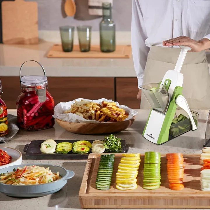 5-in-1 Mandoline Vegetable & Fruit Slicer Kitchen Prep Tool
