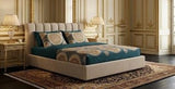 3D Crystal Cotton Bedsheet Set – Teal & Gold Ornate Mandala Medallion | 3-Piece Luxury Bedding