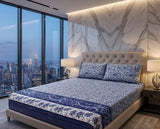 3D Crystal Cotton 3-piece Bedsheet Set AY0010033