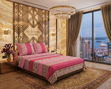 3D Crystal Cotton 3-piece Bedsheet Set AY0010038