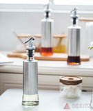 Kitchen Cooking Oil Vinegar Bottle with Dropper Best For Olive oil