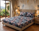 3D Crystal Cotton 3-piece Bedsheet Set AY0010035