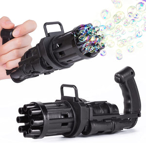 Gatling Automatic Water Bubble Gun Toy For Kids – Safe for Kids