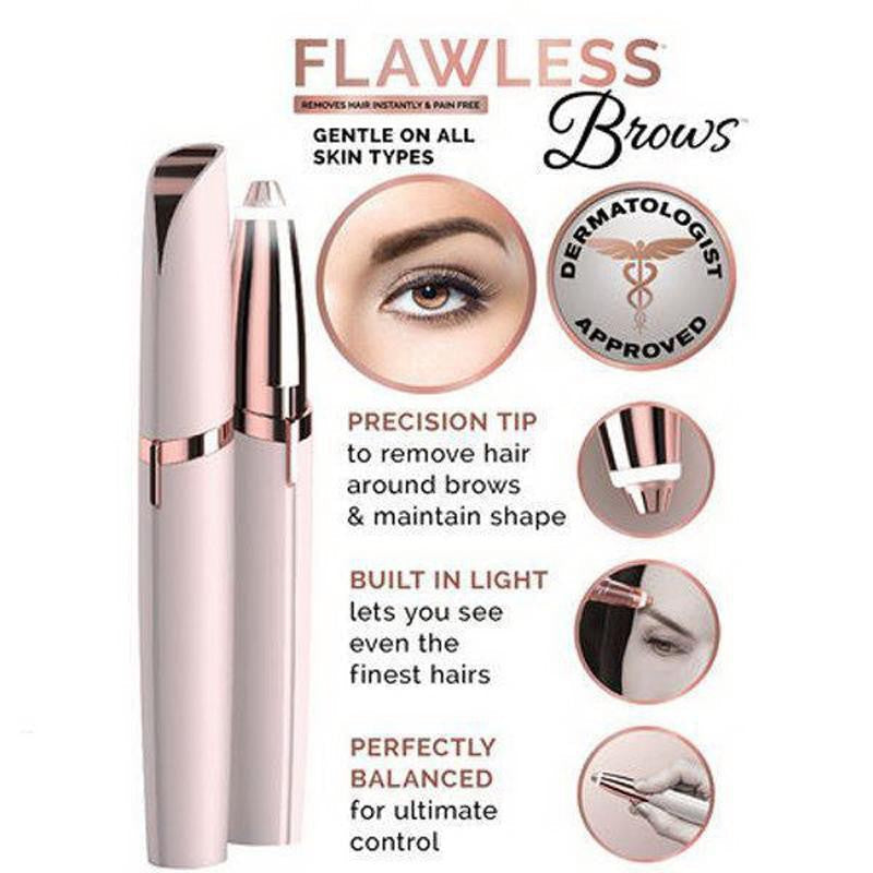 Rechargeable Flawless Eyebrow Hair Remover Eyebrow Trimmer Pen