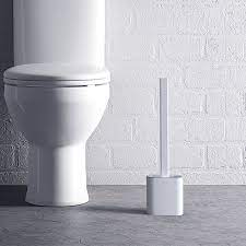 Silicone Toilet cleaner Brush non-Slip Long Handle with Toilet Brush