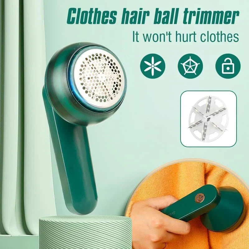 Rechargeable Fabric Shaver Lint & Fuzz Remover – Comfortable Fit