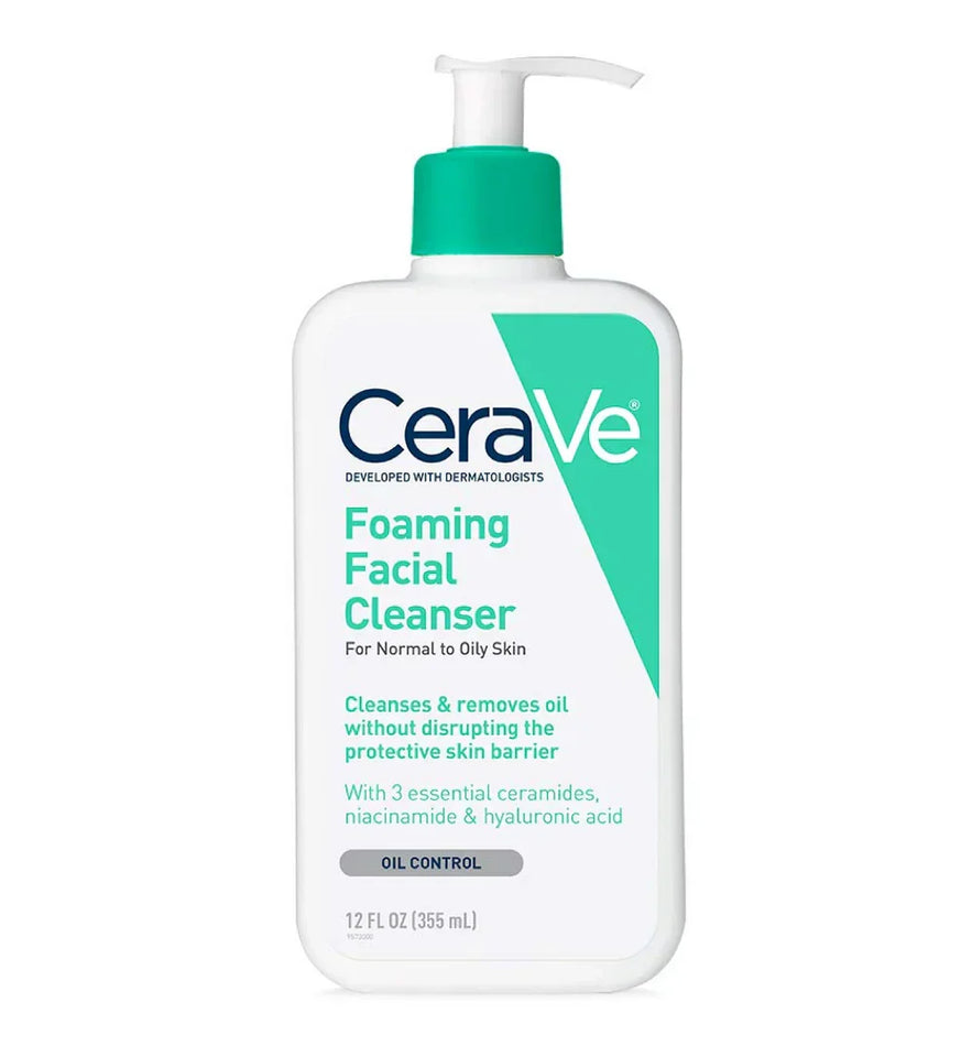CeraVe Foaming Facial Cleanser Normal to Oily Skin, 236ml