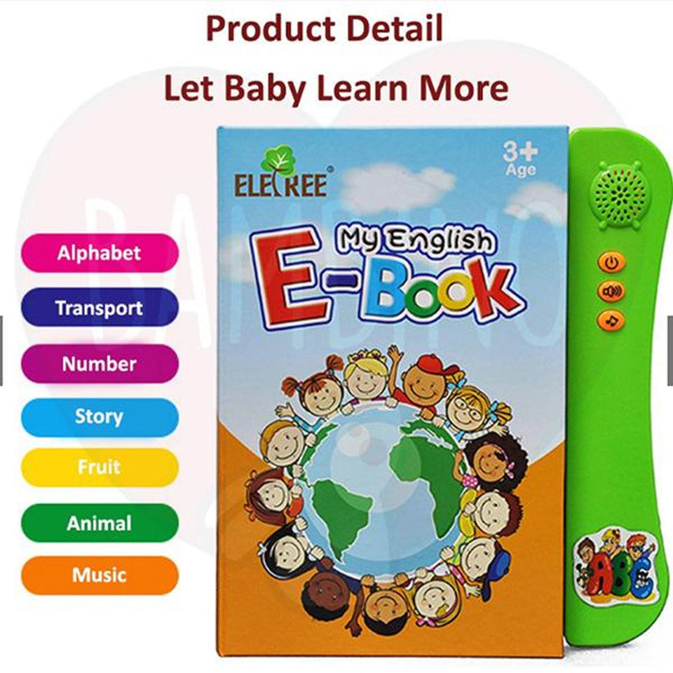 English Reading Musical Electronic Book, Early Education Activity