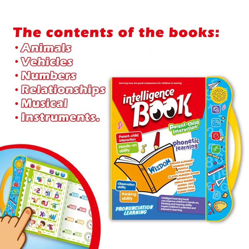 English Reading Musical Electronic Book, Early Education Activity