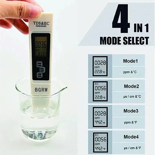Digital TDS Water Quality Tester Handheld Water Meter