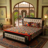 3D Crystal Cotton 3-piece Bedsheet Set AY0010061