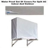 Dust proof Ac Cover For Indoor & Outdoor Unit 1.5 Ton – Pack of 2