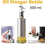 Kitchen Cooking Oil Vinegar Bottle with Dropper Best For Olive oil