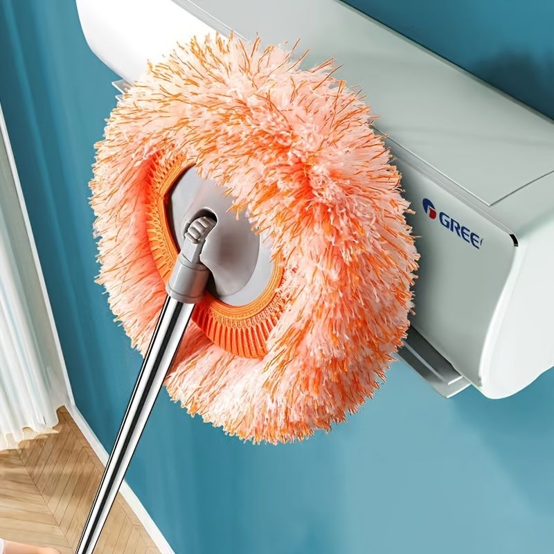 360 degree rotating floor mop, wall cleaner with long handle cleaning