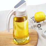 Glass Oil Jar Home Leak Proof Oil Bottle Kitchen Automatic Opening