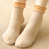 Ladies Velvet Cashmere Warm Socks For Ladies– Thick Wool – 2 Pairs