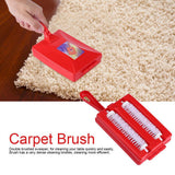 2 Brushes Heads Handheld Carpet Table Sweeper Crumb Brush Cleaner
