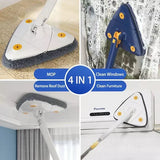 Triangle Mop 360 Adjustable With Twist Squeeze – Everyday Kitchen Use