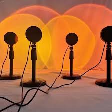 Sunset Lamp Rainbow Projection Lamp USB Charging LED Lighting Sun