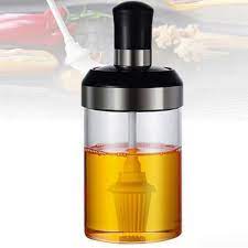 Kitchen Condiment Jar With Brush – Everyday Kitchen Use