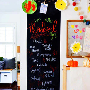 DIY Chalkboard Sticker Paper Roll Removable Black Board Sheet